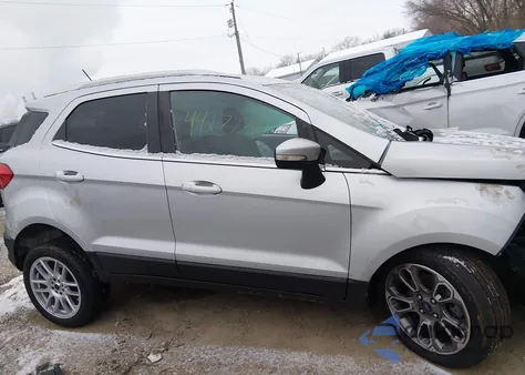 2019 Ford Ecosport Titanium from USA, damaged, VIN MAJ6S3KLXKC269496